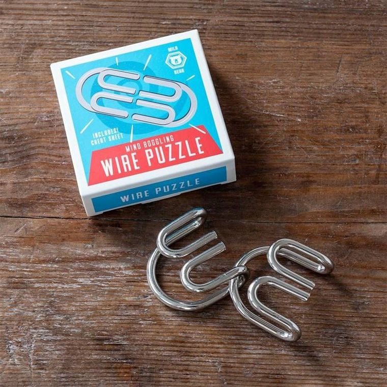 Rex London, Dziki Niedźwiedź, puzzle metalowe, zabawka logiczna