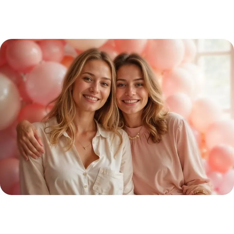 Ricokids, butla z helem, z balonami i wstążką, na 30 balonów