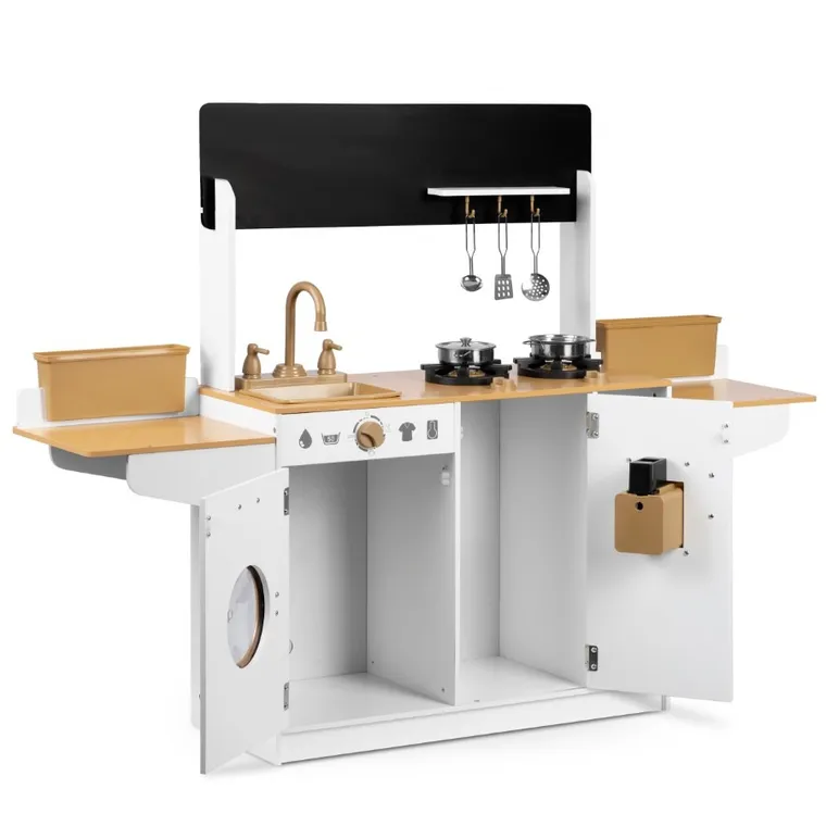 Ricokids, drewniana kuchnia z akcesoriami
