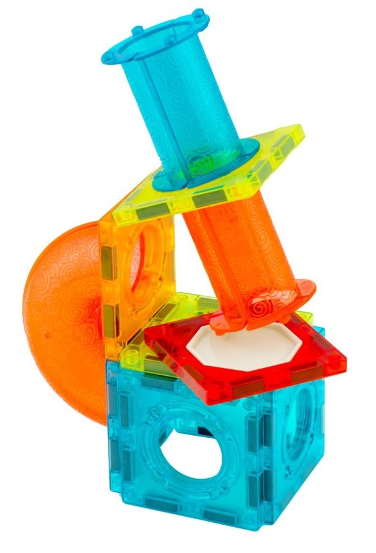 Ricokids, klocki magnetyczne z podświetleniem, 100 elementów