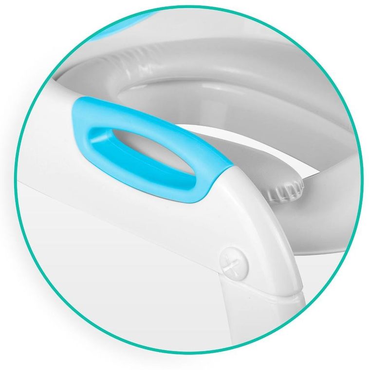 Ricokids, Miś, nakładka na sedes z drabinką, niebieska