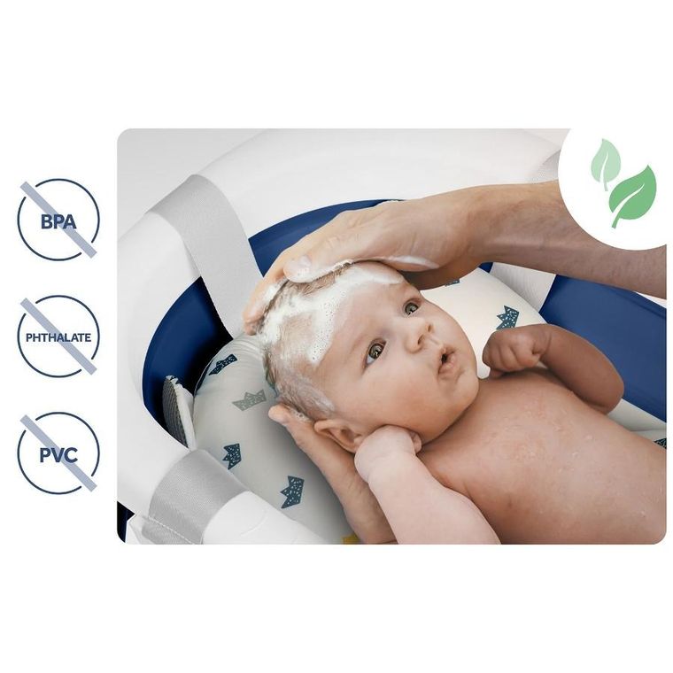 Ricokids, RK-286, wanienka składana z wkładką, biało-niebieska