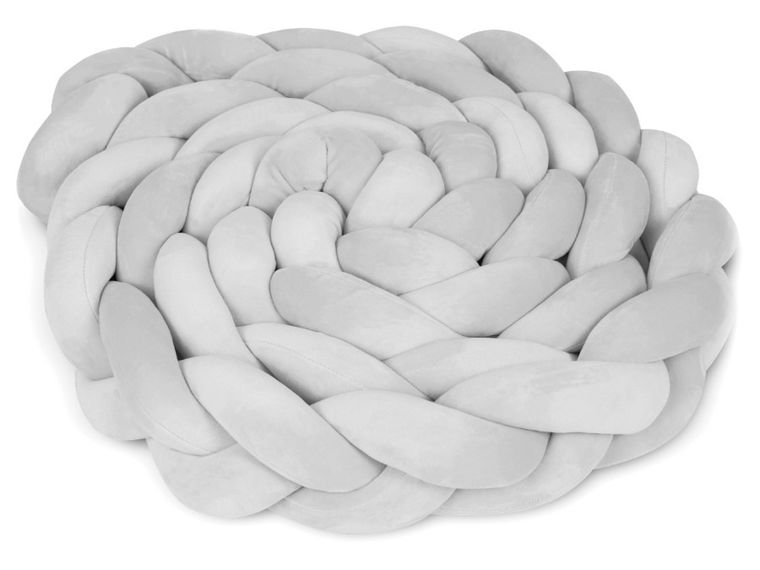 Ricokids, warkocz, ochraniacz do łóżeczka, szary