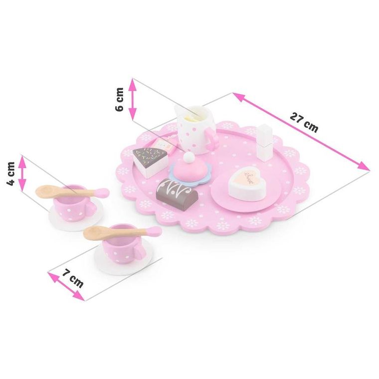 Ricokids, Zestaw do herbaty, zabawka drewniana