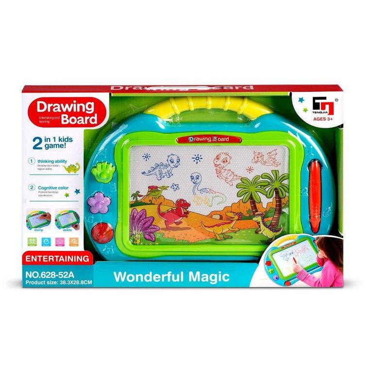 Ricokids, znikopis, tablica do rysowania, niebieska