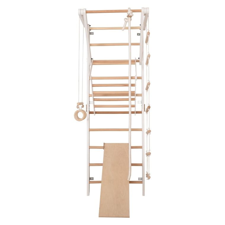 Rinagym, drewniana drabinka gimnastyczna, Sport 3, biały