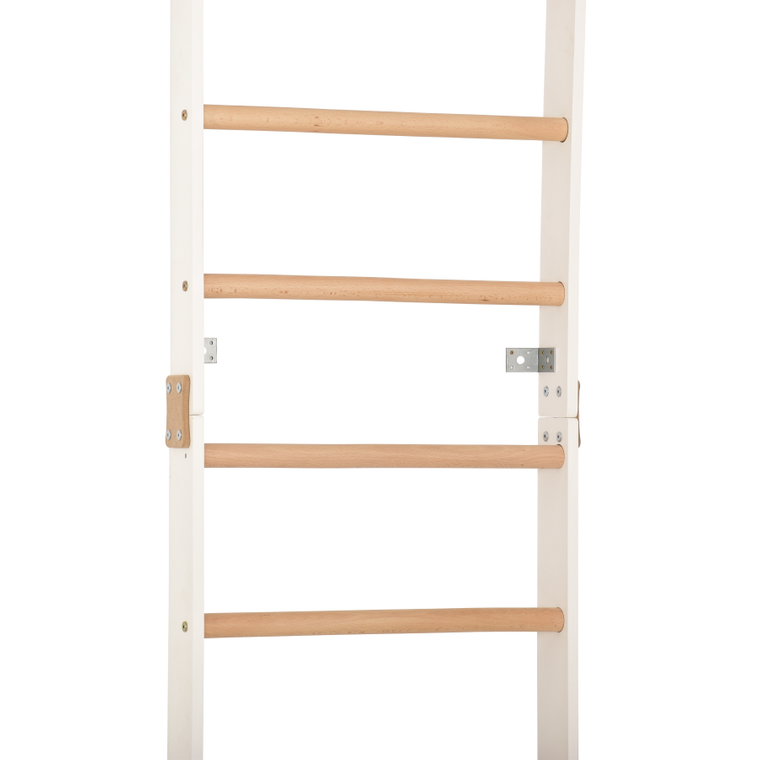 Rinagym, drewniana drabinka gimnastyczna, SPR H, biały
