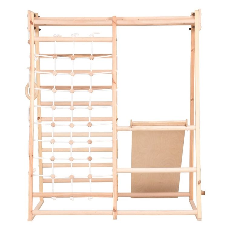 Rinagym, drewniana rama gimnastyczna, Classic, naturalny