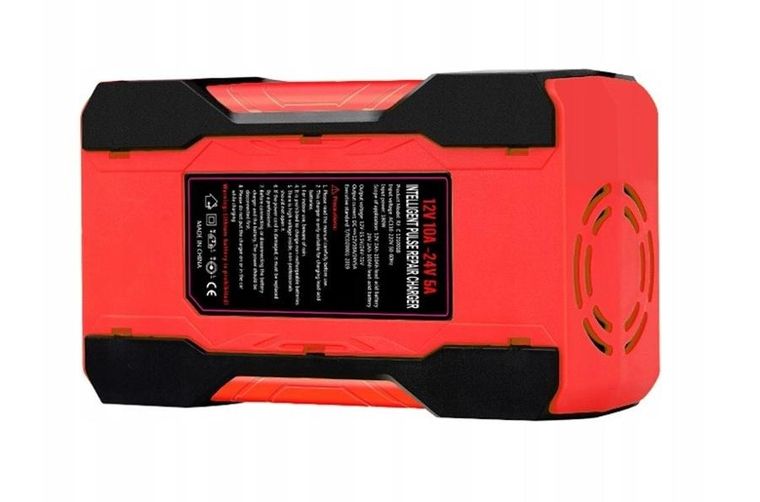 Rj Tianye, prostownik akumulatorowy, RJ-C 121001A, 12V, 10A/24V, 5A
