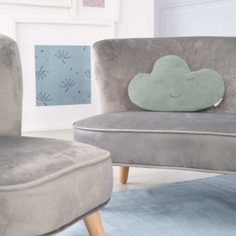 Roba, Chmurka, poduszka, mroźna zieleń