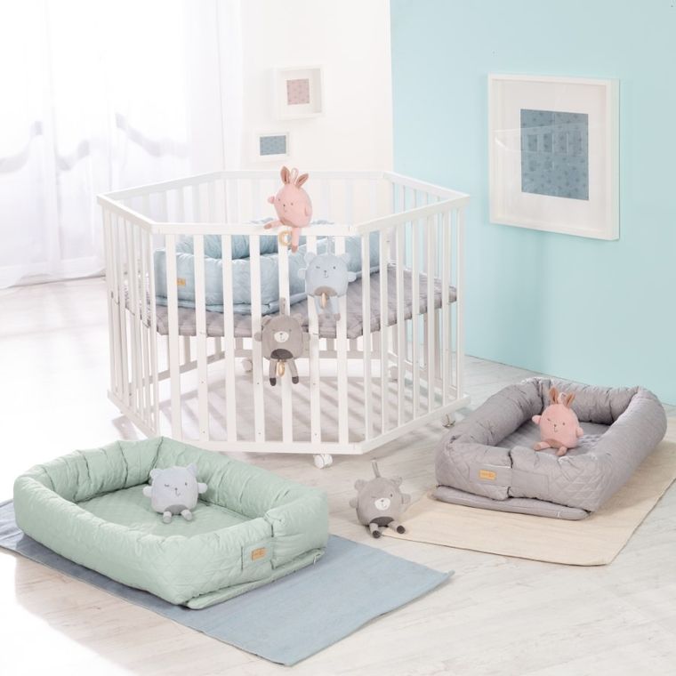 Roba, gniazdo niemowlęce, kokon, 3w1, mroźna zieleń