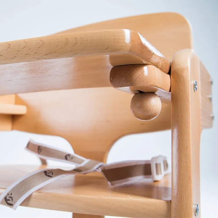 Roba, Kid Up, drewniane krzesełko do karmienia