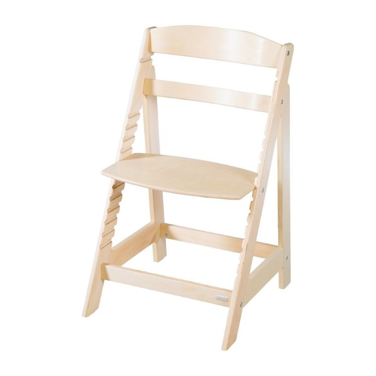 Roba, Sit Up Flex, drewniane krzesełko, naturalne