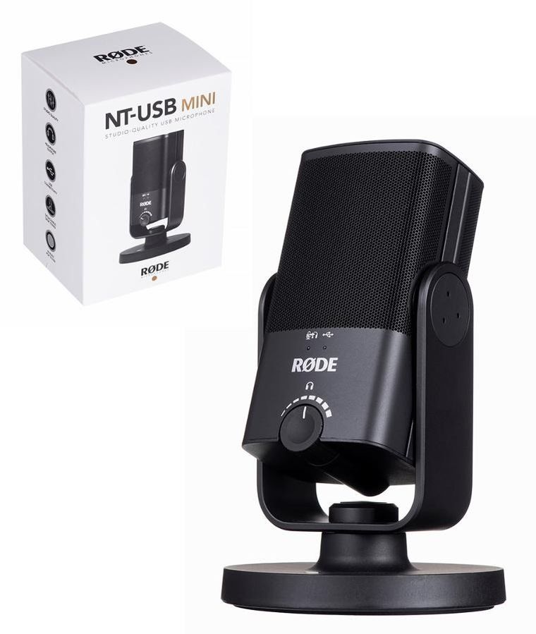 Rode, NT-USB Mini, mikrofon pojemnościowy USB
