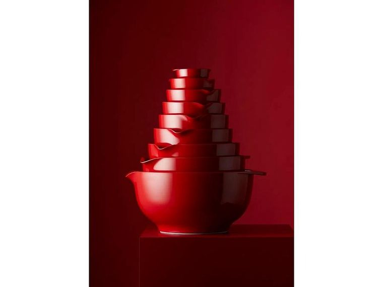 Rosti, Margrethe, durszlak, czerwony, 4l, 23724