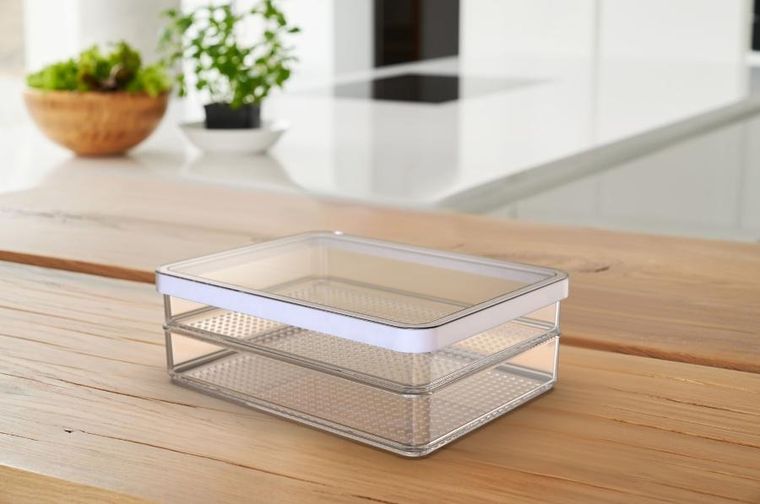 Rotho, multibag loft style 25l trans/biały