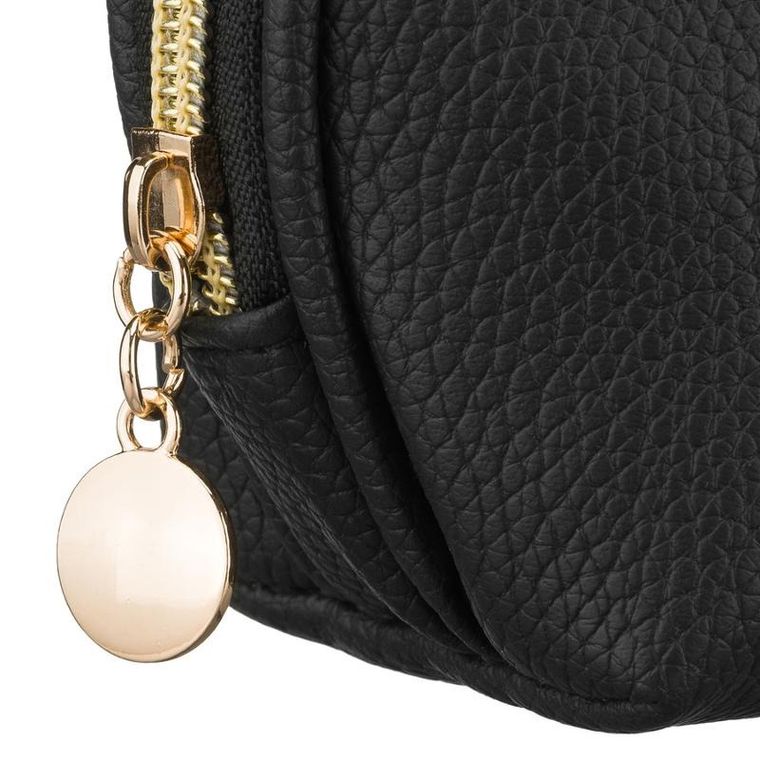 Rovicky, kosmetyczka, skóra ekologiczna, czarna