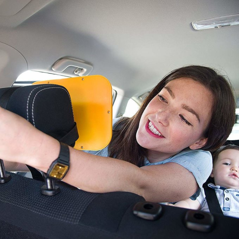 Royal Rascals, lusterko do samochodu, żółte