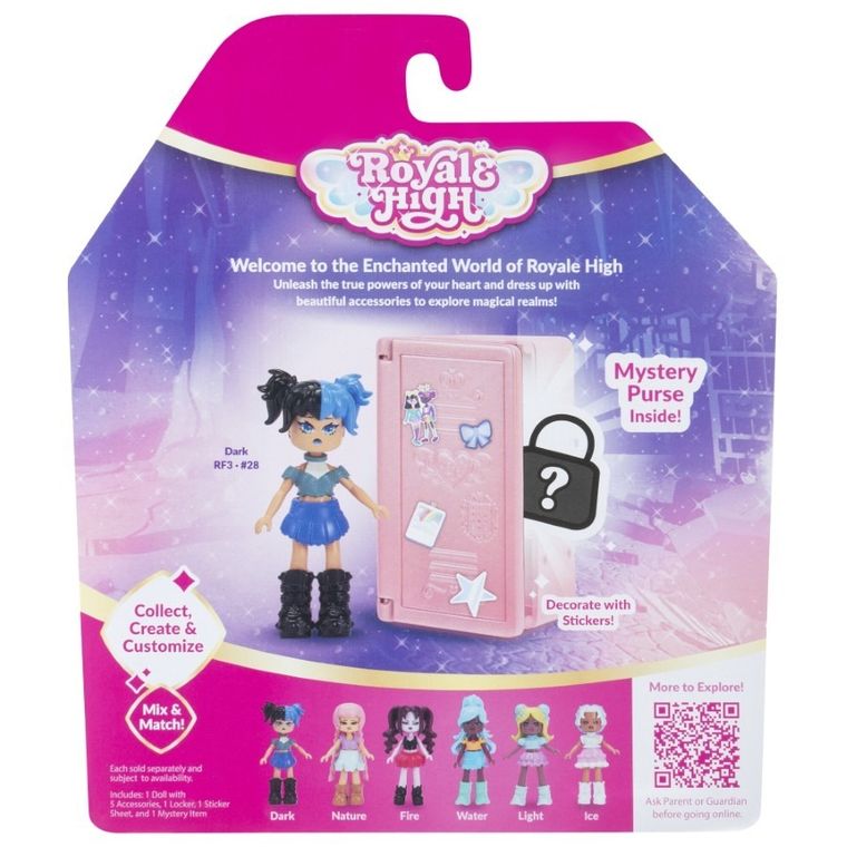 Royale High, Ciemność, figurka z szafką szkolną + kod