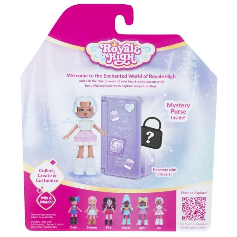 Royale High, Lód, figurka z szafką szkolną + kod