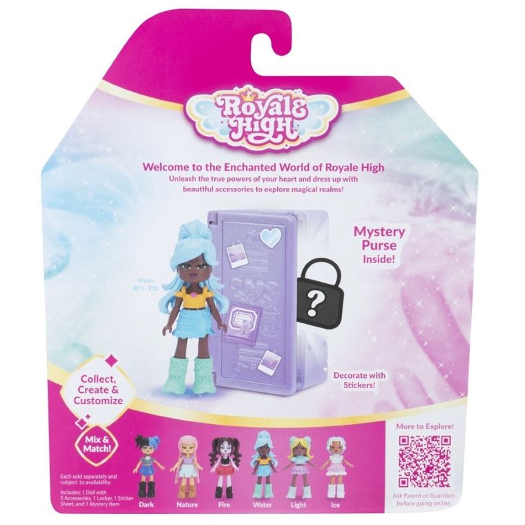 Royale High, Woda, figurka z szafką szkolną + kod