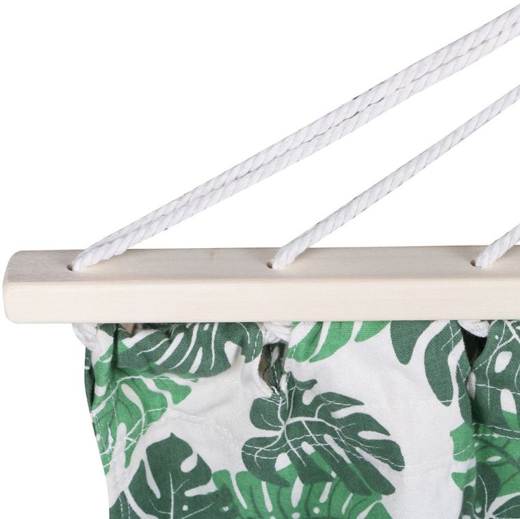 Royokamp, hamak z frędzlami, 1-osobowy, Miami Natura Jungle, 200-100 cm
