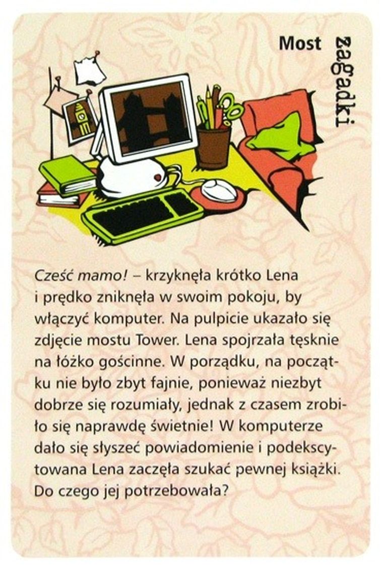 Różowe historie, 50 magicznych zagadek tylko dla dziewczyn, gra karciana