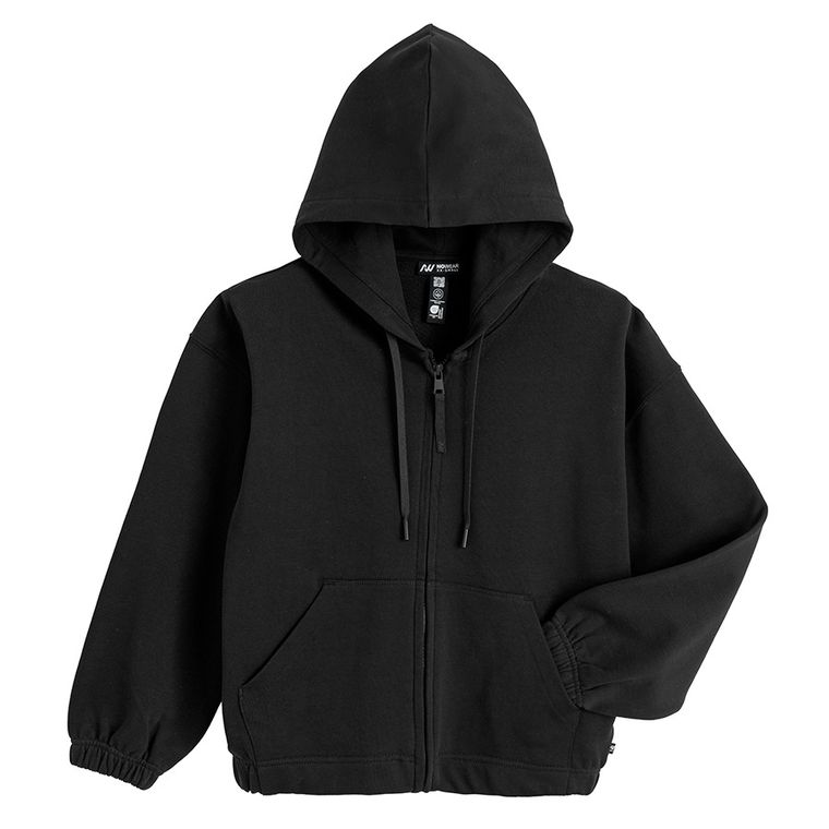 Rozpinana bluza z kapturem oversize NOWEAR
