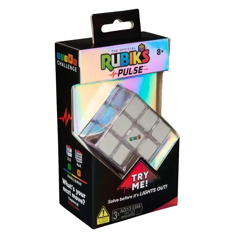 Rubik's, Kostka Rubika LED, Pulse, świecąca łamigłówka 3-3