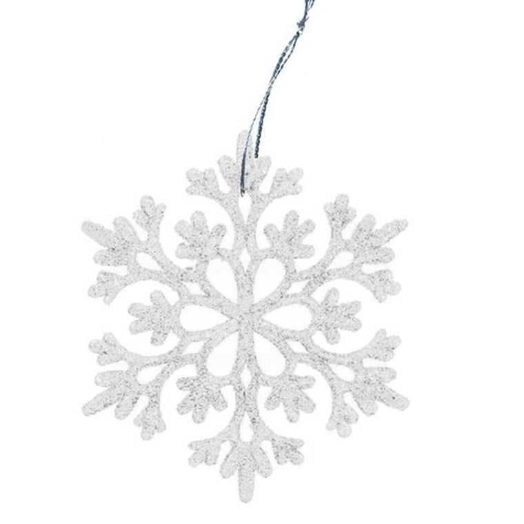 Ruhhy, bombki choinkowe, śnieżynki, 12 szt.