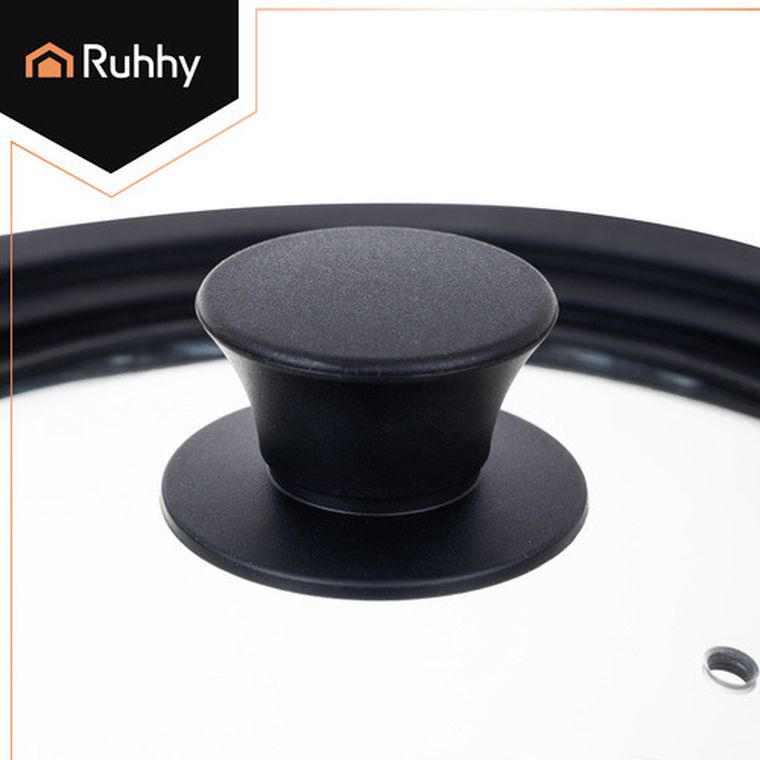 Ruhhy, pokrywka silikonowa, 3w1, 18/20/22 cm, 25563