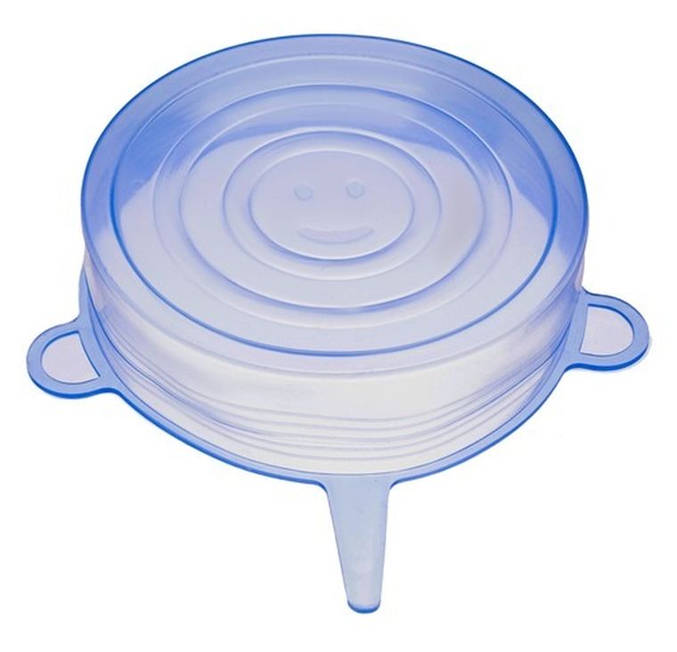 Ruhhy, pokrywki silikonowe, 6 szt.