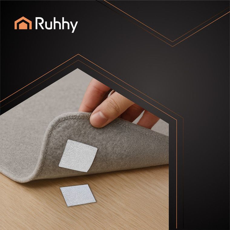 Ruhhy, taśma, rzep samoprzylepny, biały, 5m x 5cm