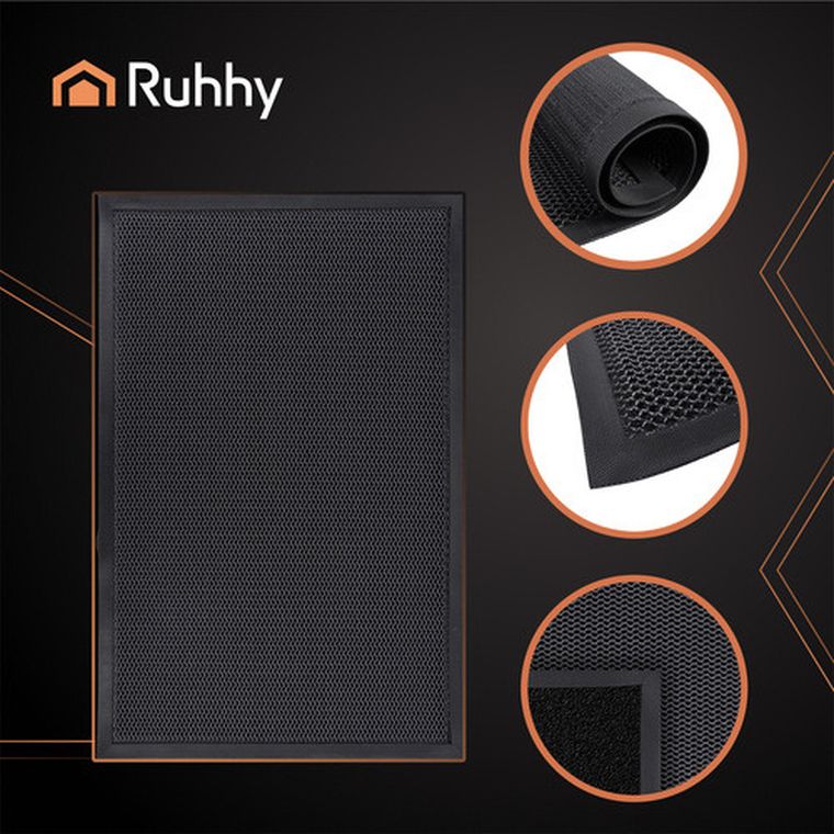 Ruhhy, wycieraczka wejściowa, 90-60 cm