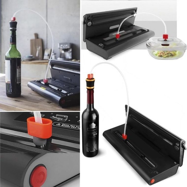 Ruhhy, zgrzewarka do folii z wagą i zestawem rolek