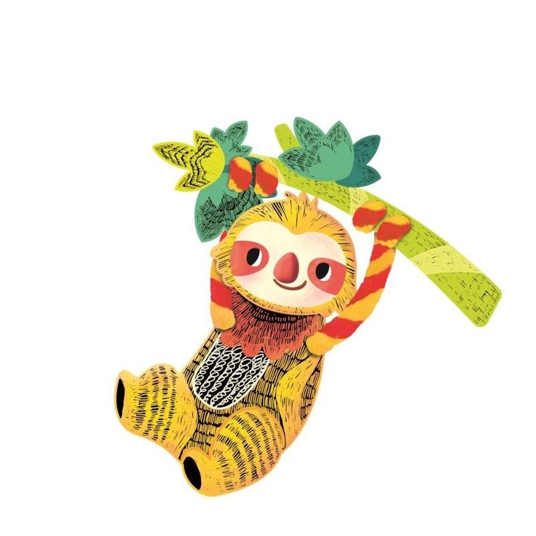 Russell, wydrapywanka, leniwce, zestaw kreatywny