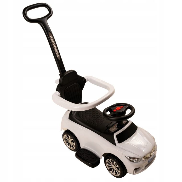 Sabi Toys, odpychacz z daszkiem, jeździk, biały