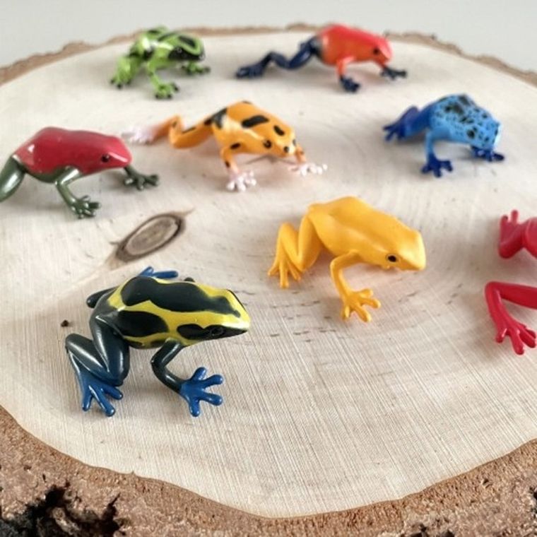 Safari Ltd, Toob, zestaw figurek, żaby trujące drzewołazy