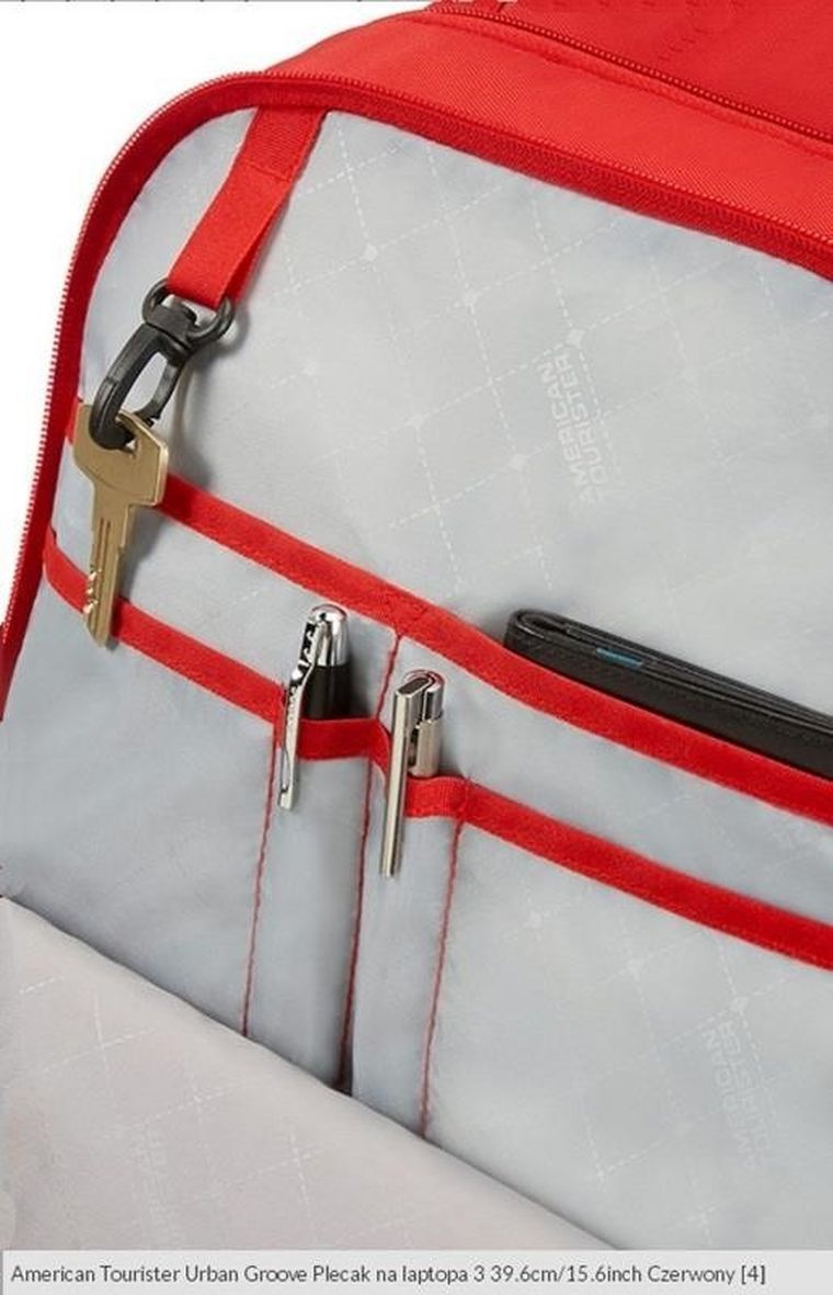 Samsonite, plecak na laptopa, American Tourister, Urban Groove 6, 24G09006, 15,6", czarny