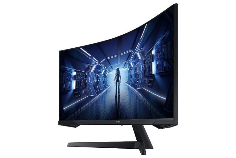 Samsung, monitor, ODYSSEY G5 LED 34", LC34G55TWWPXEN