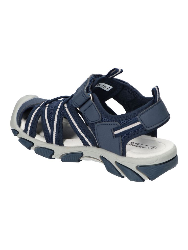 Sandały chłopięce, granatowe, American Club