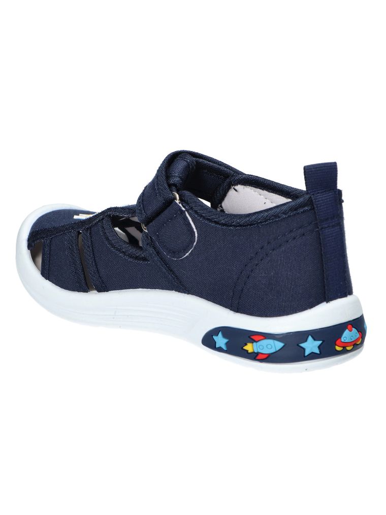 Sandały chłopięce, granatowe, American Club