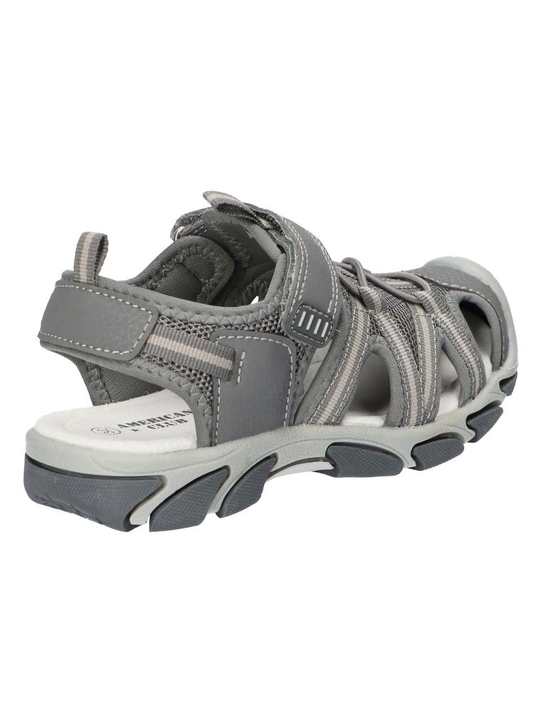 Sandały chłopięce, szare, American Club