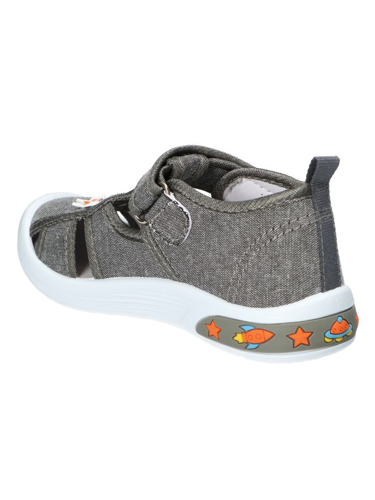 Sandały chłopięce, szare, American Club