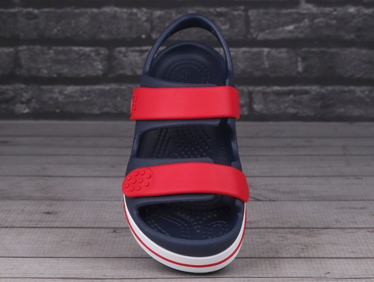 Sandały dziecięce, granatowe, Crocs Crocband Cruiser