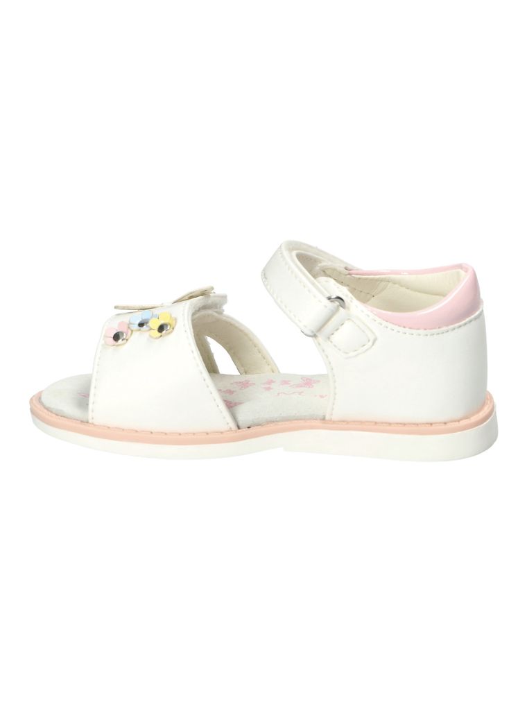 Sandały dziewczęce, białe, American Club