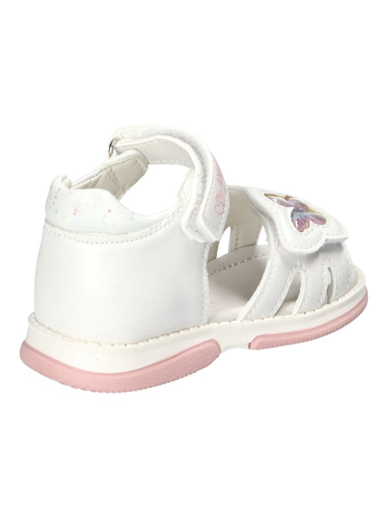 Sandały dziewczęce, białe, American Club