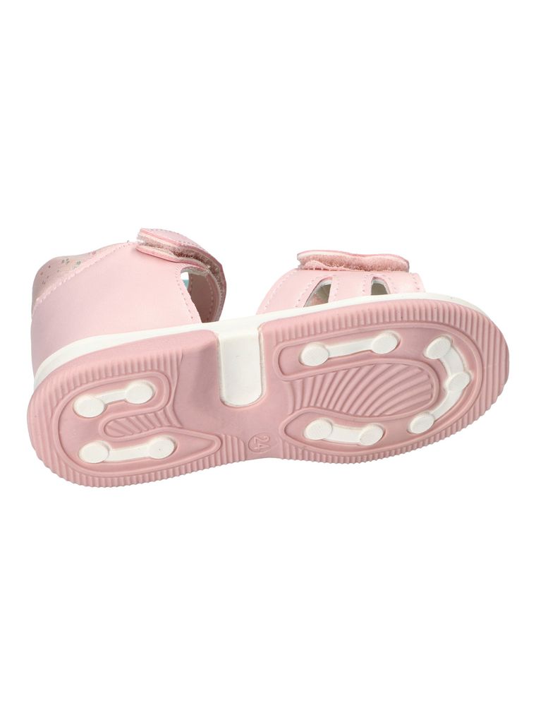 Sandały dziewczęce, różowe, American Club