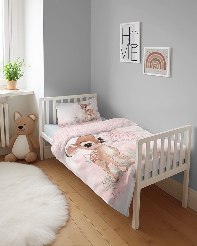 Sarna, 2-częściowy komplet pościeli dziecięcej, 100-135 cm