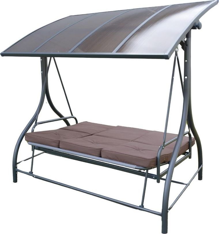 Saska Garden, huśtawka ogrodowa, 3-osobowa